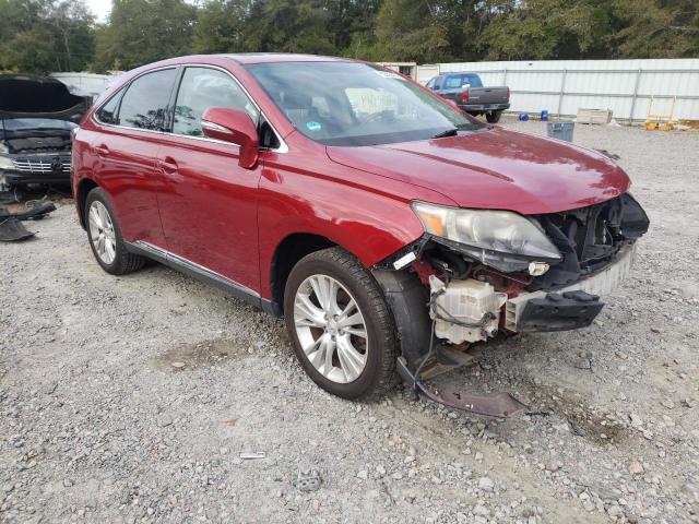 JTJZB1BA4A2401325 - 2010 LEXUS RX 450 BURGUNDY photo 1