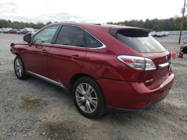 JTJZB1BA4A2401325 - 2010 LEXUS RX 450 BURGUNDY photo 3