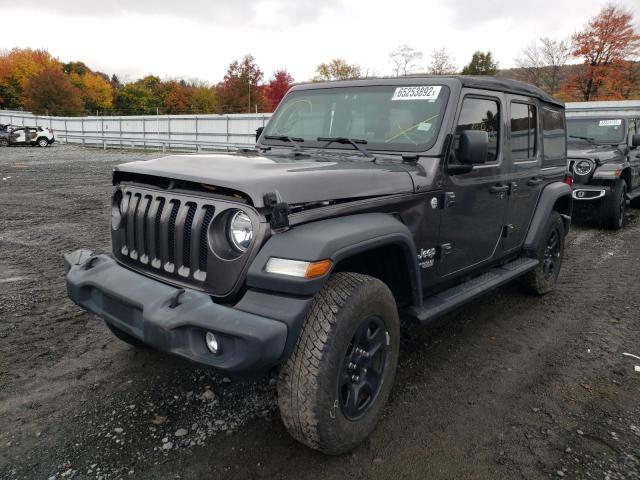 1C4HJXDN8JW283843 - 2018 JEEP WRANGLER U CHARCOAL photo 2