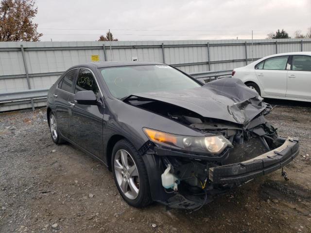 JH4CU2F66EC005670 - 2014 ACURA TSX TECH GRAY photo 1