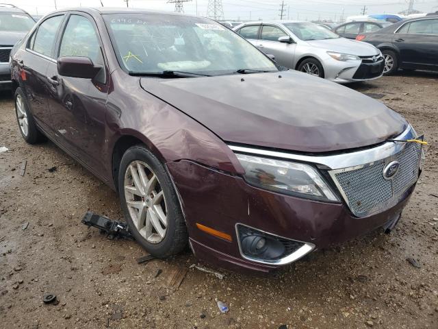 3FAHP0JA0BR123585 - 2011 FORD FUSION SEL BURGUNDY photo 1