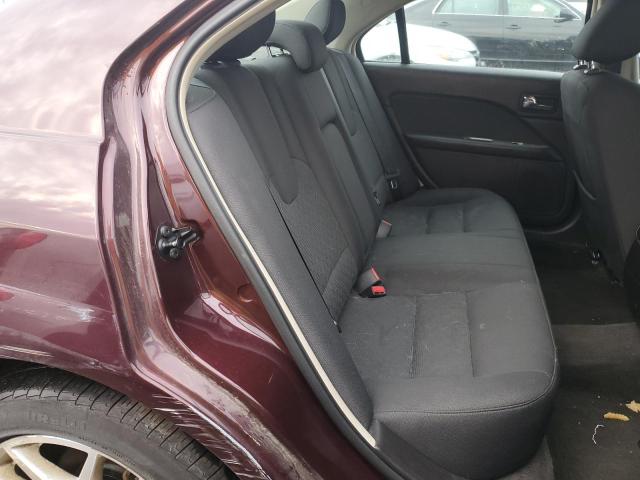 3FAHP0JA0BR123585 - 2011 FORD FUSION SEL BURGUNDY photo 6