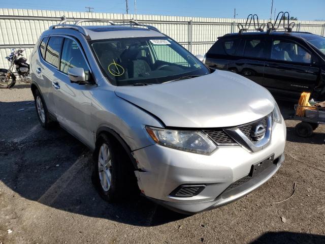 5N1AT2MV3GC886980 - 2016 NISSAN ROGUE S SILVER photo 1