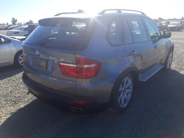 5UXFE835X8LZ36752 - 2008 BMW X5 4.8I GRAY photo 4