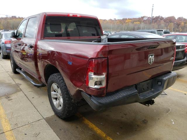 3C6RR6KG6LG133945 - 2020 RAM 1500 CLASS MAROON photo 3