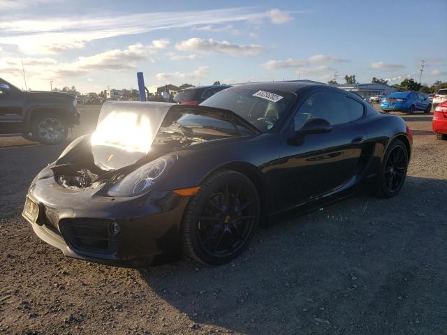 WP0AA2A88GK171370 - 2016 PORSCHE CAYMAN BLACK photo 2