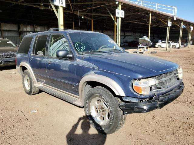 1FMZU64E91ZA66768 - 2001 FORD EXPLORER E BLUE photo 1