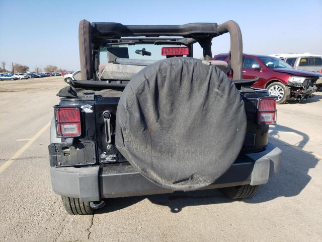 1J4AA2D1XAL210227 - 2010 JEEP WRANGLER S BLACK photo 6