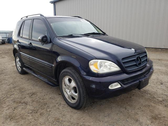 4JGAB54E32A319614 - 2002 MERCEDES-BENZ ML 320 BLUE photo 1