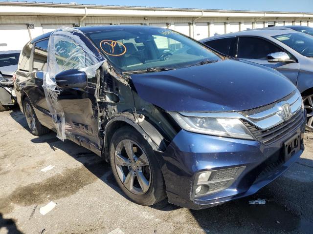 5FNRL6H76JB027662 - 2018 HONDA ODYSSEY EX Azul foto 1