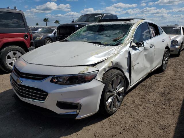 1G1ZH5SX5GF333379 - 2016 CHEVROLET MALIBU PRE WHITE photo 2