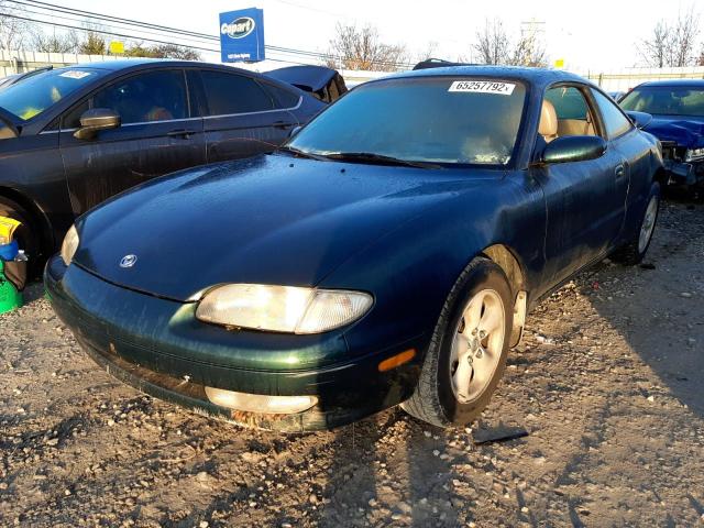 1YVGE31BXP5248930 - 1993 MAZDA MX-6 LS GREEN photo 2