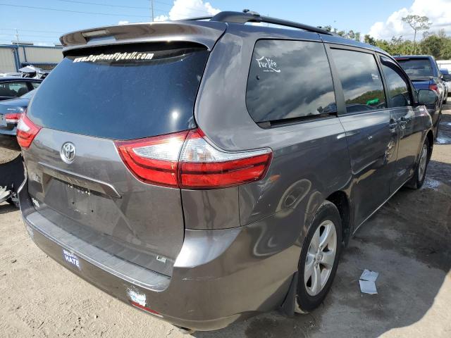 5TDKK3DC2FS577725 - 2015 TOYOTA SIENNA LE GRAY photo 4