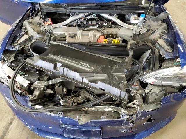 5YJSA1E42GF144619 - 2016 TESLA MODEL S Azul foto 7