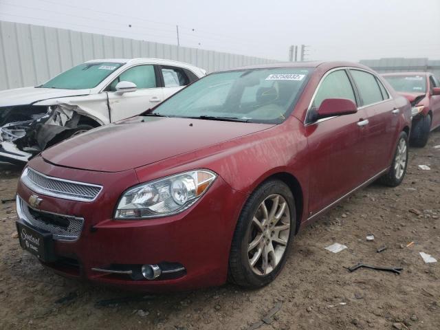 1G1ZK57709F208514 - 2009 CHEVROLET MALIBU LTZ 勃艮第红 照片 2