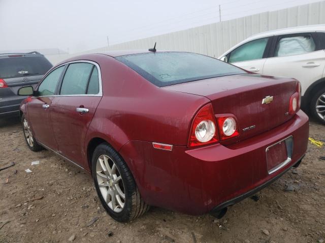 1G1ZK57709F208514 - 2009 CHEVROLET MALIBU LTZ 勃艮第红 照片 3