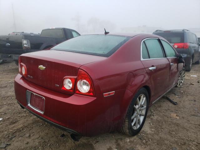 1G1ZK57709F208514 - 2009 CHEVROLET MALIBU LTZ 勃艮第红 照片 4
