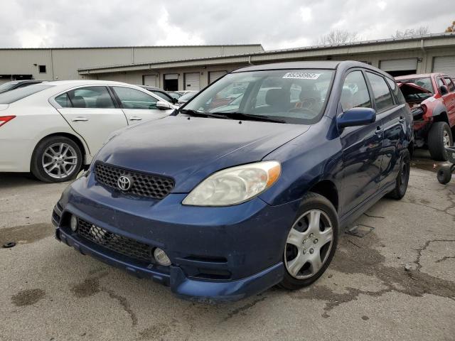 2T1KR32E54C314666 - 2004 TOYOTA MATRIX XR BLUE photo 2