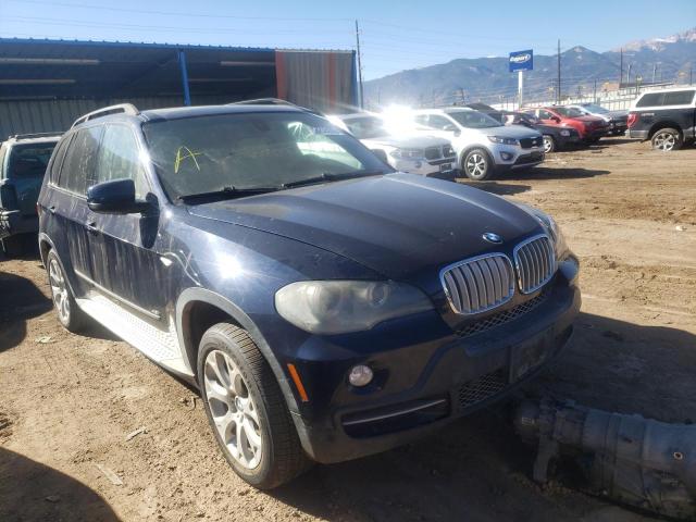 5UXFE83548L166712 - 2008 BMW X5 4.8I BLUE photo 1