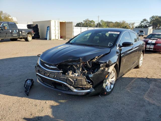 1C3CCCCB7FN593780 - 2015 CHRYSLER 200 C BLACK photo 2