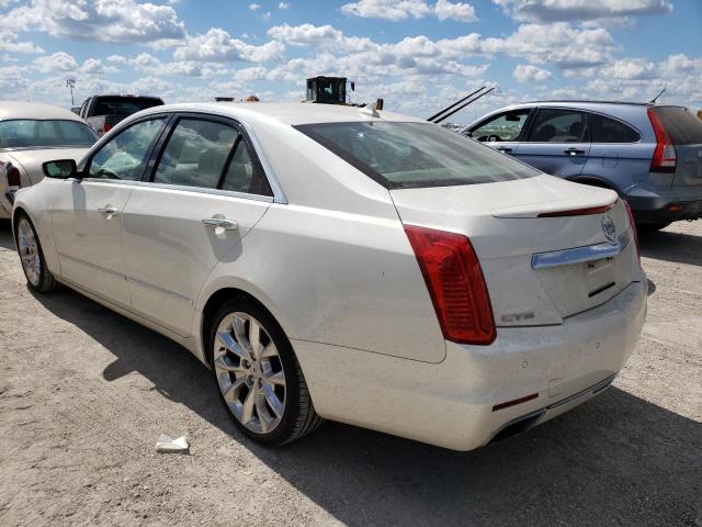 1G6AS5S34E0123930 - 2014 CADILLAC CTS PERFOR WHITE photo 3