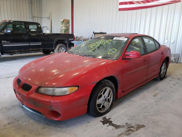 1G2WR52192F230708 - 2002 PONTIAC GRAND PRIX წითელი ფოტო 2