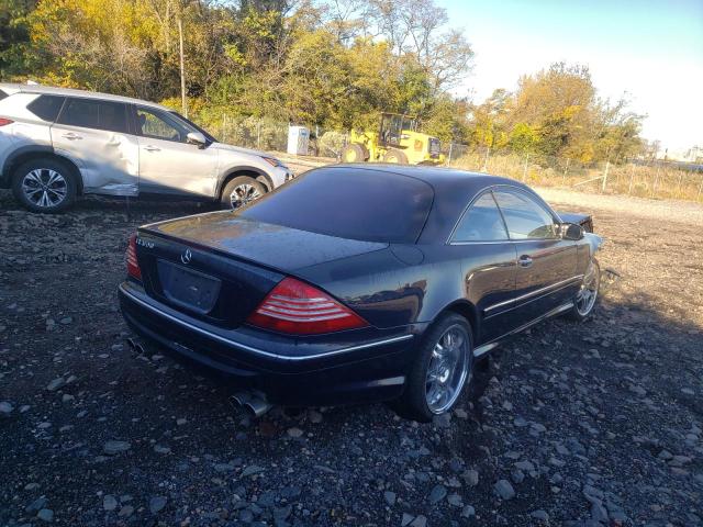 WDBPJ75J73A038327 - 2003 MERCEDES-BENZ CL-CLASS BLACK photo 4