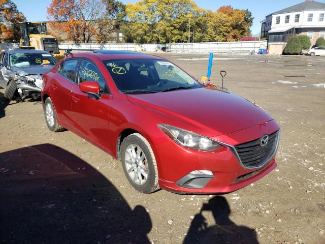 JM1BM1V78E1139531 - 2014 MAZDA 3 TOURING RED photo 1