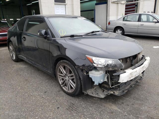JTKJF5C75D3064136 - 2013 TOYOTA SCION TC BLACK photo 1