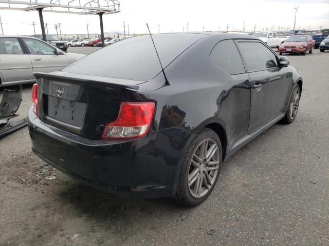 JTKJF5C75D3064136 - 2013 TOYOTA SCION TC BLACK photo 4