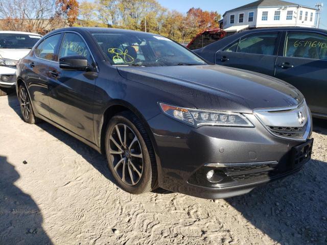 19UUB3F7XFA010394 - 2015 ACURA TLX ADVANC GRAY photo 1