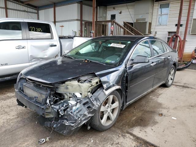 1G1ZC5E09CF256426 - 2012 CHEVROLET MALIBU 1LT Графитовый фото 2
