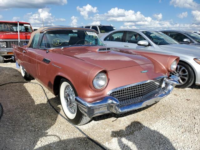 D7FH114218 - 1957 FORD T BIRD PINK photo 1