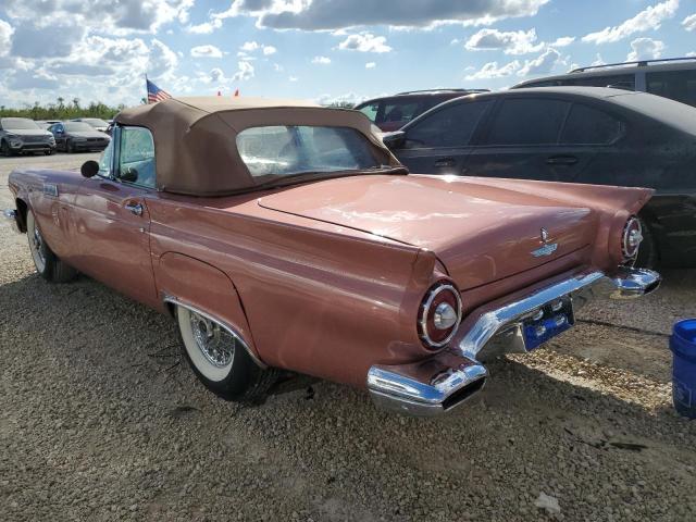 D7FH114218 - 1957 FORD T BIRD PINK photo 3