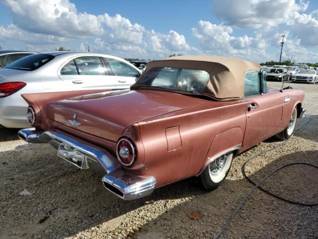 D7FH114218 - 1957 FORD T BIRD PINK photo 4