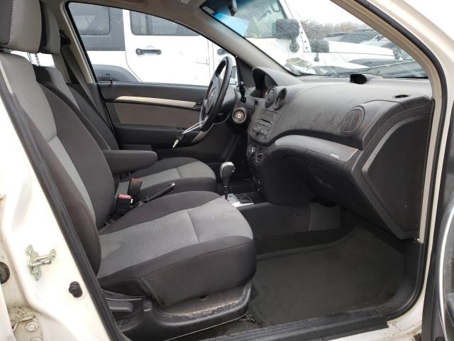 KL1TD6DE0AB054700 - 2010 CHEVROLET AVEO LS 白色 照片 5