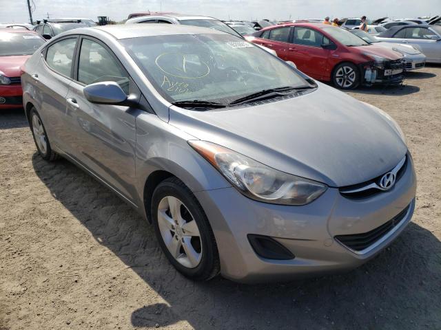 KMHDH4AE4BU137560 - 2011 HYUNDAI ELANTRA GL GRAY photo 1