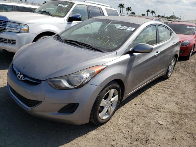 KMHDH4AE4BU137560 - 2011 HYUNDAI ELANTRA GL GRAY photo 2