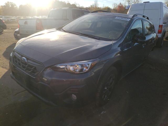 JF2GTHSC9NH223000 - 2022 SUBARU CROSSTREK GRAY photo 2