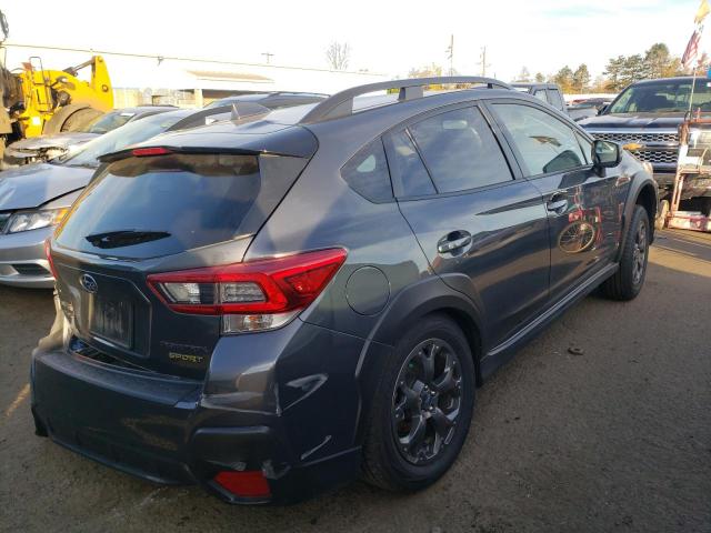 JF2GTHSC9NH223000 - 2022 SUBARU CROSSTREK GRAY photo 4