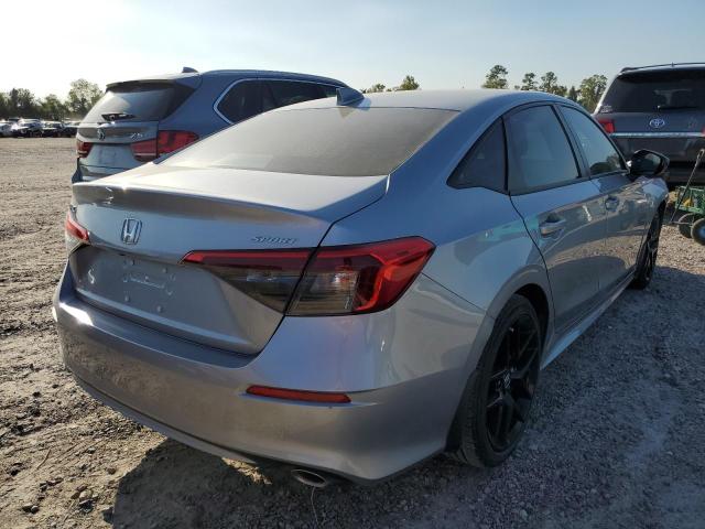 2HGFE2F5XNH531978 - 2022 HONDA CIVIC SPOR SILVER photo 4