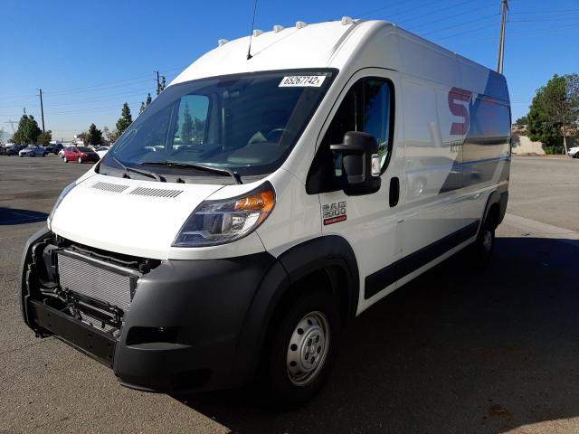 3C6TRVDG6JE101969 - 2018 RAM PROMASTER WHITE photo 2