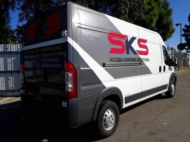 3C6TRVDG6JE101969 - 2018 RAM PROMASTER WHITE photo 4