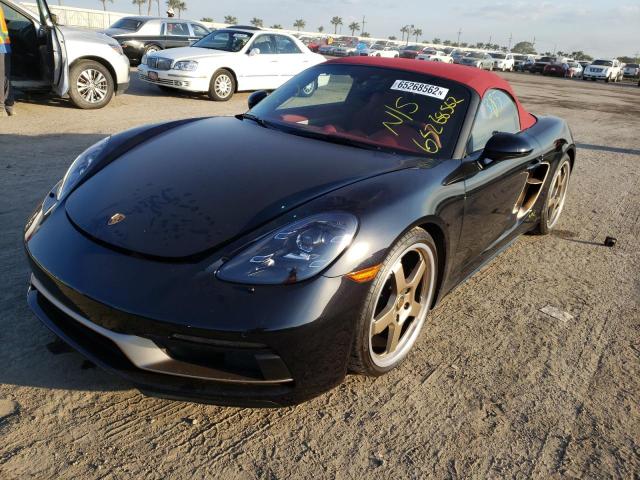 WP0CD2A89MS232673 - 2021 PORSCHE BOXSTER GT BLACK photo 2