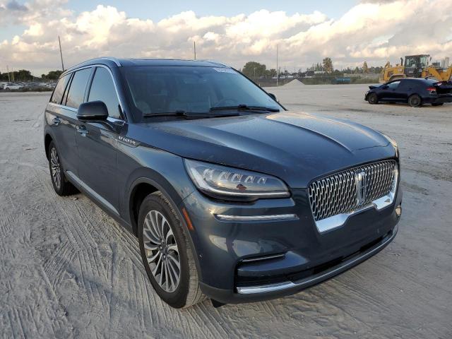 5LM5J7WC5NGL06518 - 2022 LINCOLN AVIATOR RE 蓝色 照片 1