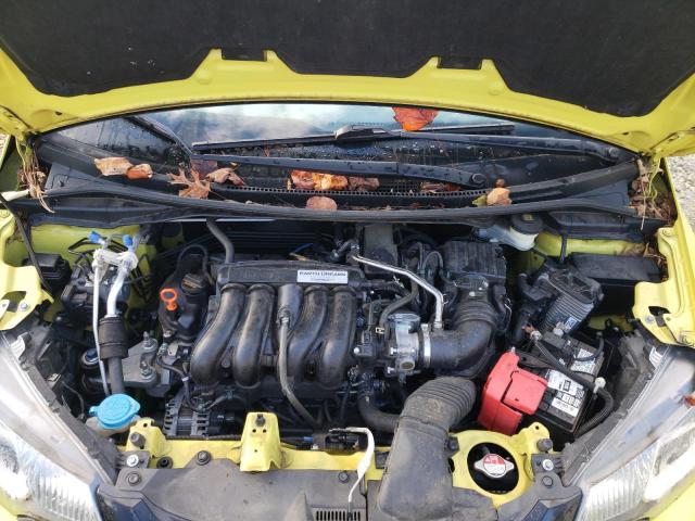 3HGGK5H88GM705847 - 2016 HONDA FIT EX YELLOW photo 7