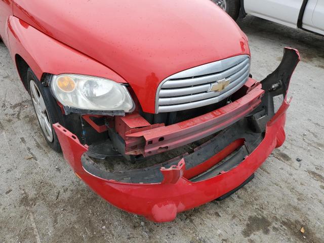 3GNCA13B39S609464 - 2009 CHEVROLET HHR LS RED photo 9