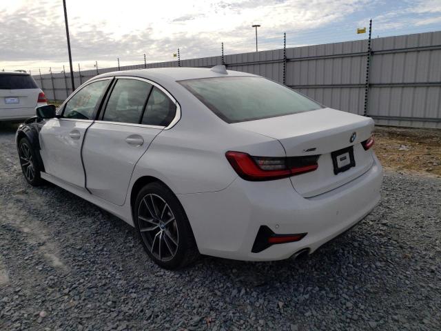 3MW5R7J09L8****** - 2020 BMW 330XI WHITE photo 3