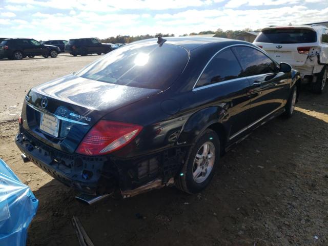 WDDEJ71X78A011158 - 2008 MERCEDES-BENZ CL 550 BLACK photo 4