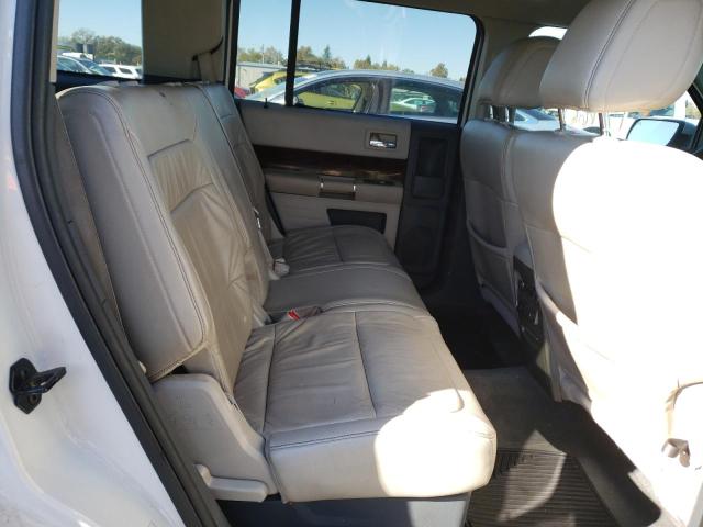 2FMEK62C49BA14744 - 2009 FORD FLEX WHITE photo 6